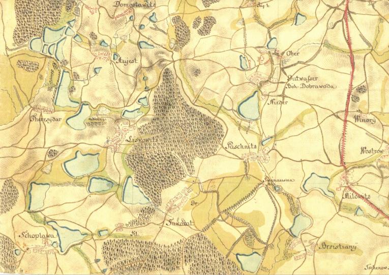 První vojenské mapování První vojenské mapování